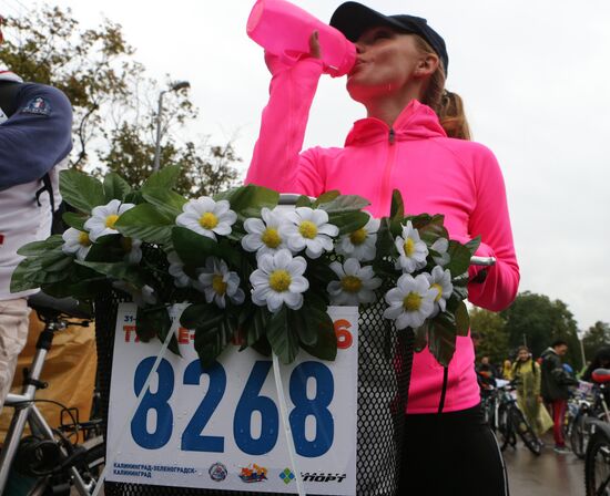 Tour De Krantz cycling event in Kaliningrad