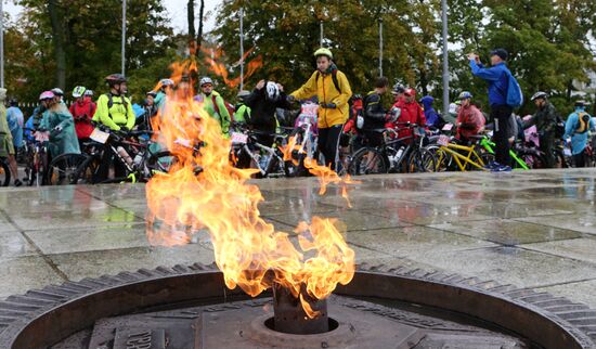 Tour De Krantz cycling event in Kaliningrad