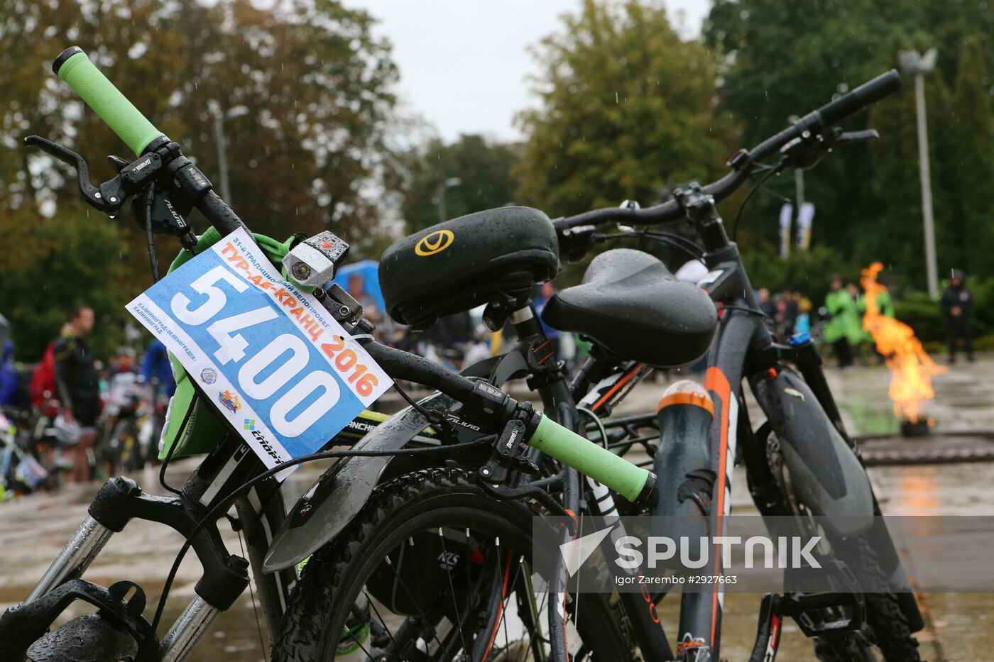 Tour De Krantz cycling event in Kaliningrad