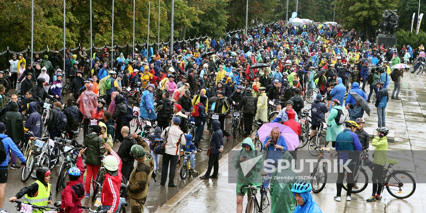 Tour De Krantz cycling event in Kaliningrad