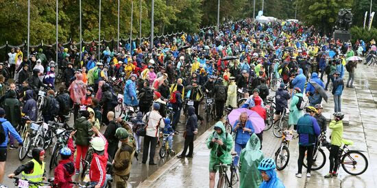 Tour De Krantz cycling event in Kaliningrad