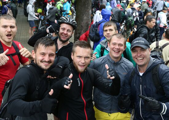 Tour De Krantz cycling event in Kaliningrad