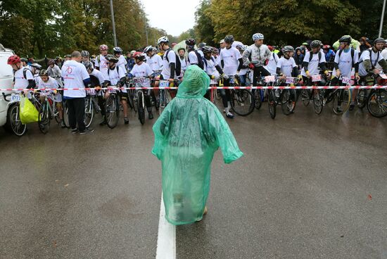 Tour De Krantz cycling event in Kaliningrad