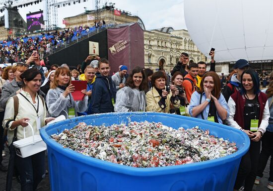 Greek salad festival as part of the Russia-Greece and Greece-Russia cross-cultural year