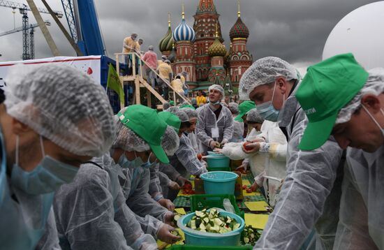 Greek salad festival as part of the Russia-Greece and Greece-Russia cross-cultural year