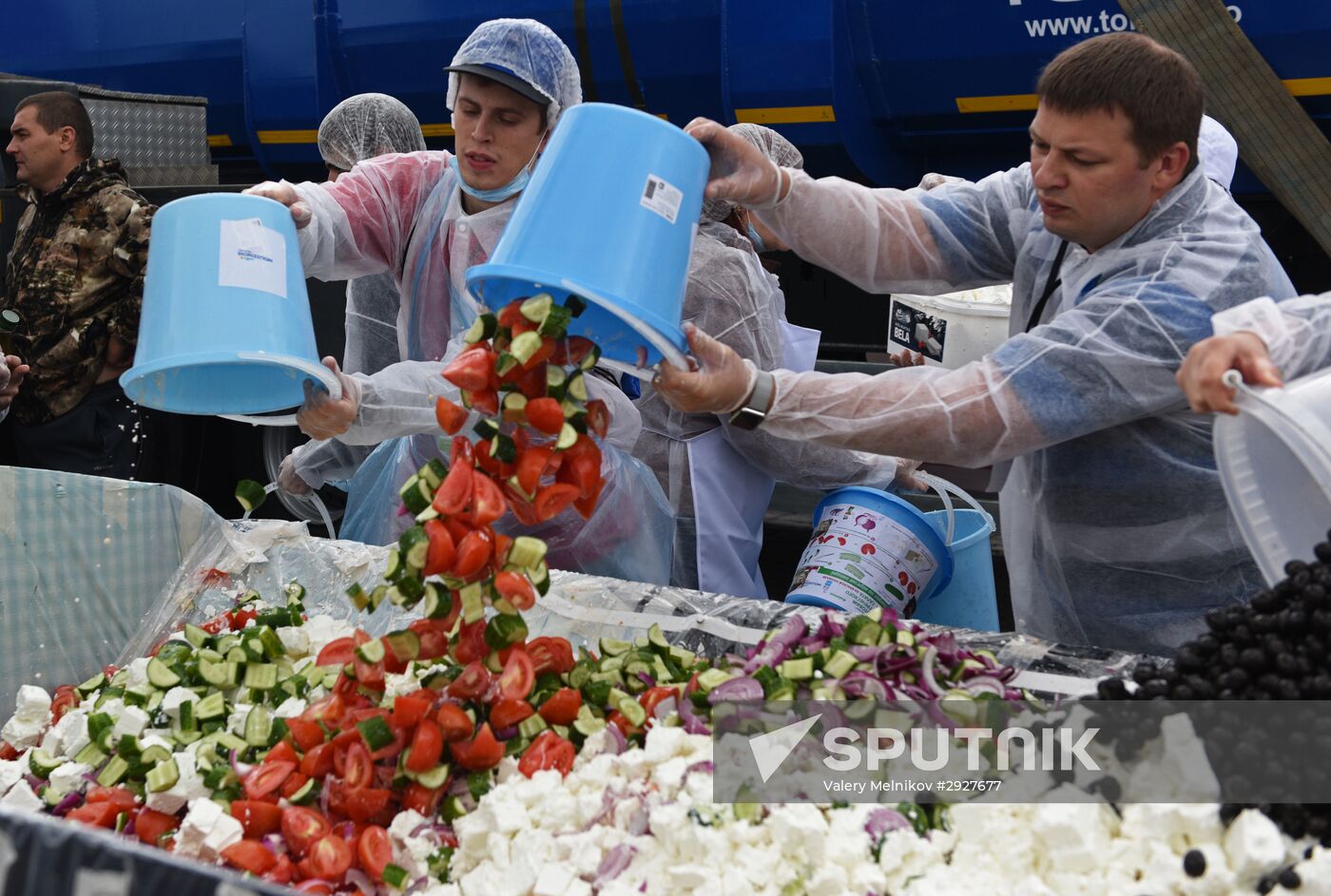 Greek salad festival as part of the Russia-Greece and Greece-Russia cross-cultural year