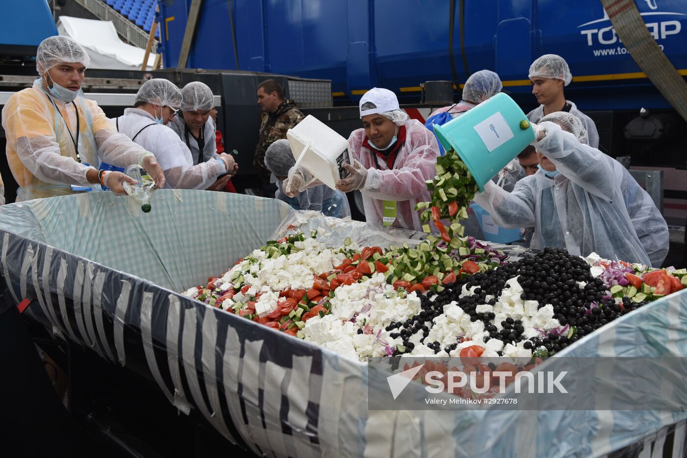 Greek salad festival as part of the Russia-Greece and Greece-Russia cross-cultural year