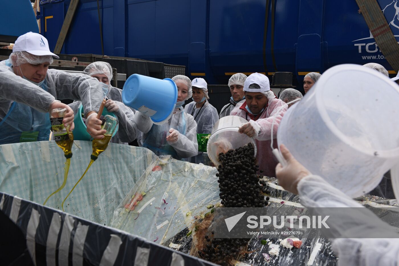 Greek salad festival as part of the Russia-Greece and Greece-Russia cross-cultural year