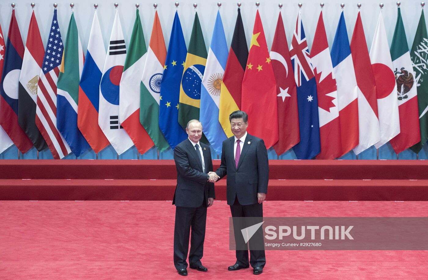 Russian President Vladimir Putin on a visit to China. Day Two
