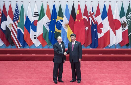 Russian President Vladimir Putin on a visit to China. Day Two