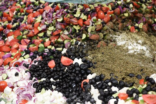 Greek salad festival as part of the Russia-Greece and Greece-Russia cross-cultural year