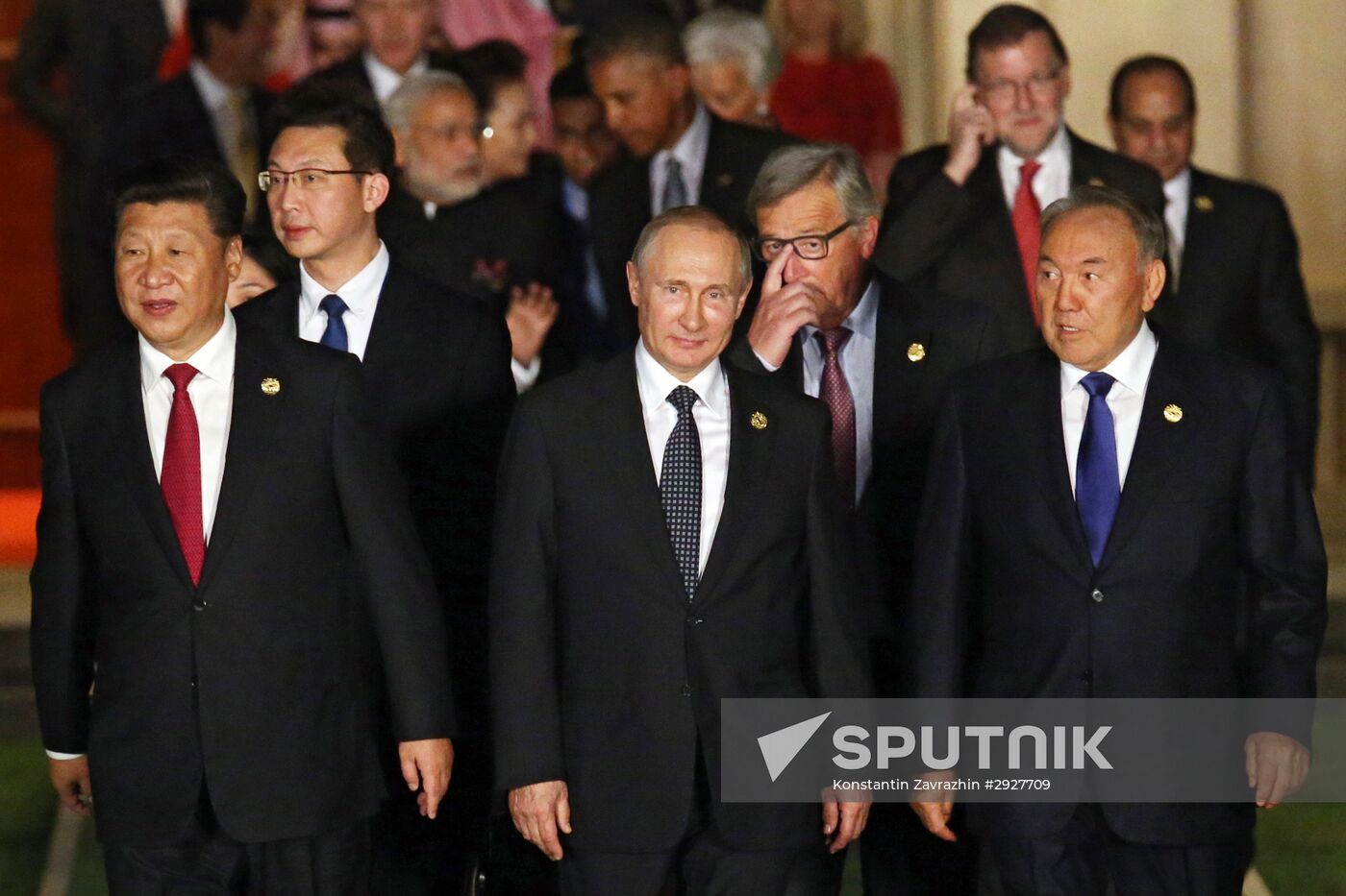 Russian President Vladimir Putin on a visit to China. Day Two