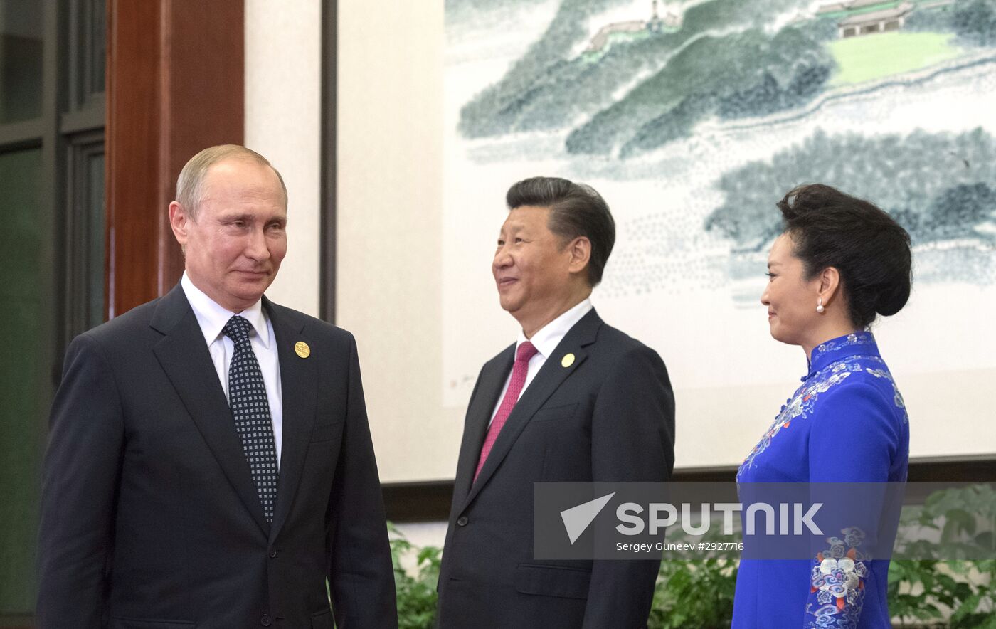 Russian President Vladimir Putin on a visit to China. Day Two
