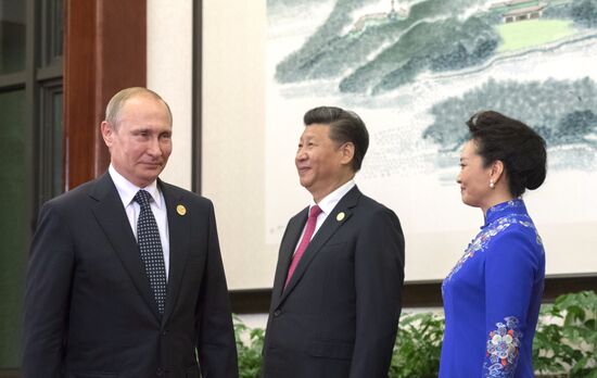 Russian President Vladimir Putin on a visit to China. Day Two