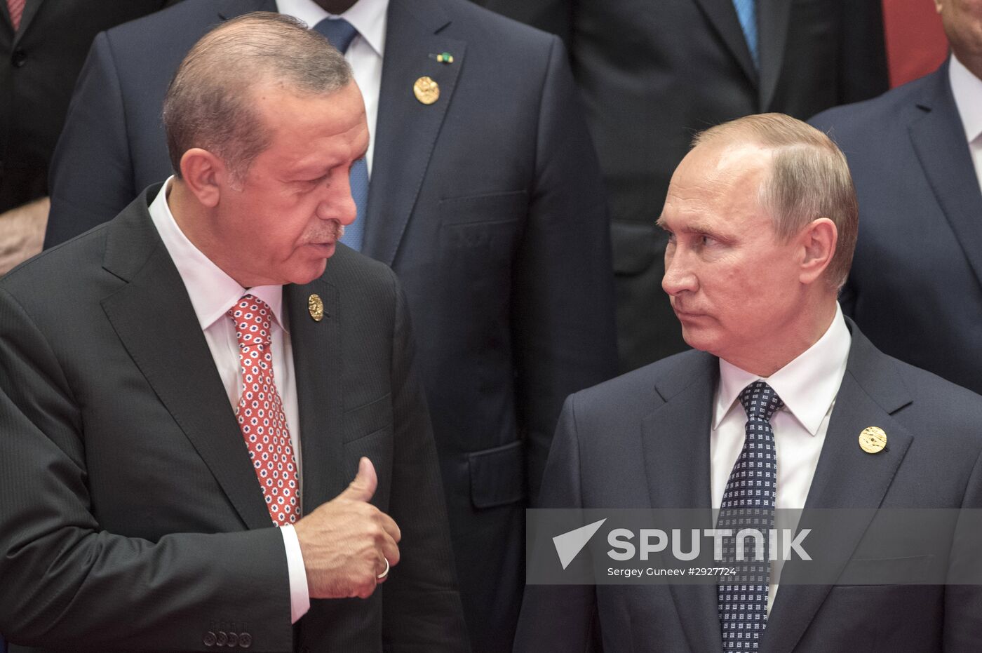 Russian President Vladimir Putin on a visit to China. Day Two