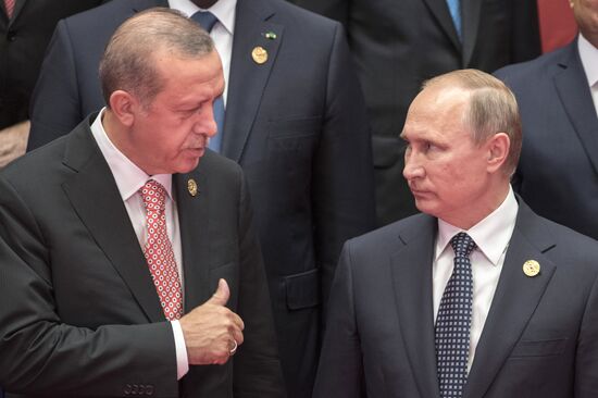 Russian President Vladimir Putin on a visit to China. Day Two