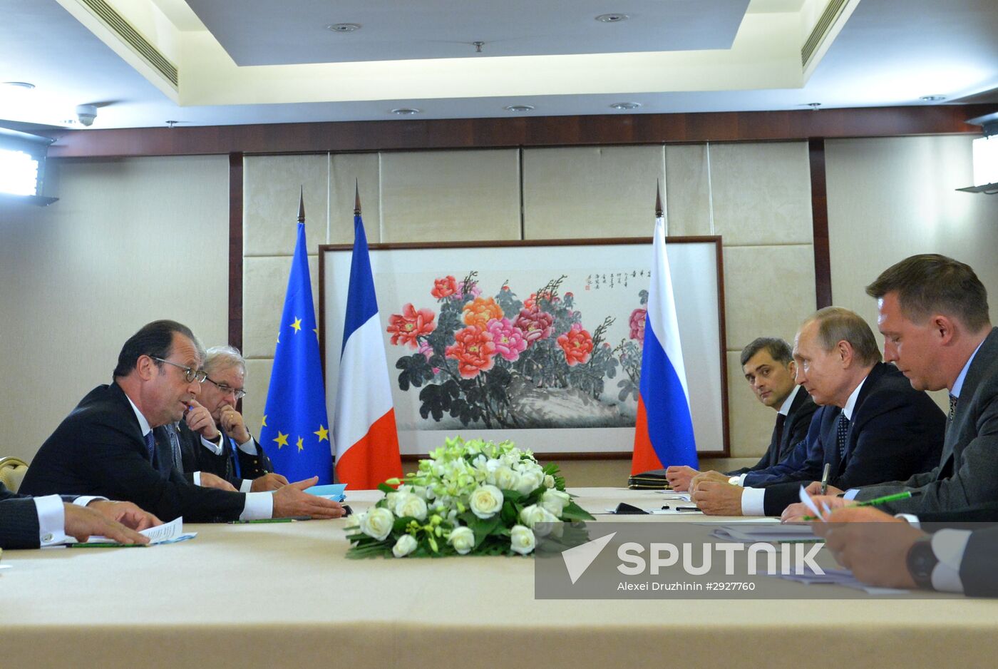 Russian President Vladimir Putin on a visit to China. Day Two