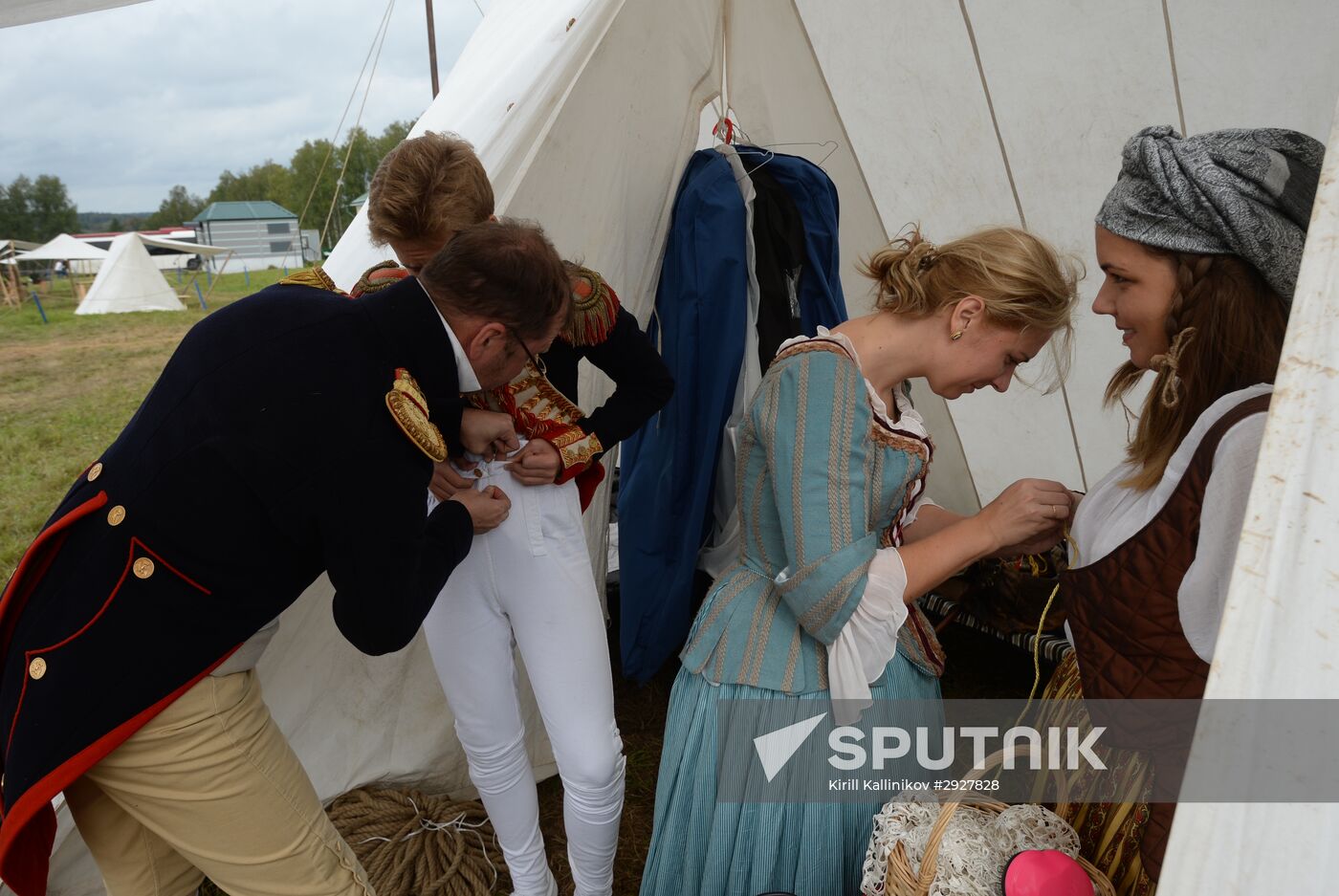 Day of Borodino Battle international military historical festival