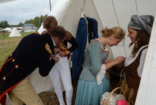 Day of Borodino Battle international military historical festival