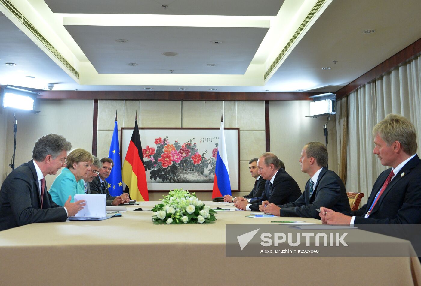 Russian President Vladimir Putin on a visit to China. Day Two