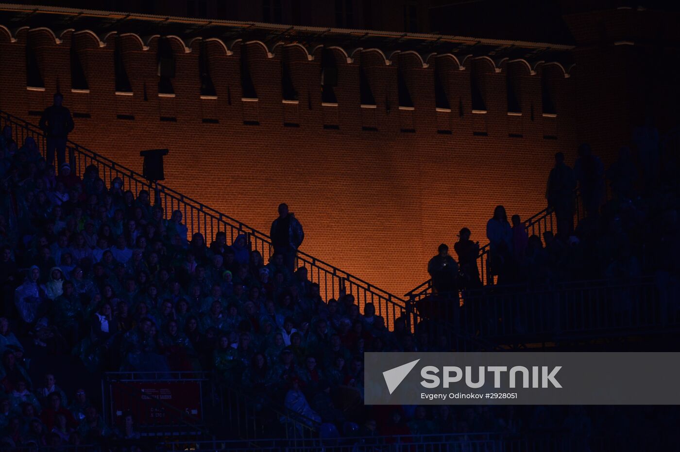 Spasskaya Tower 2016 international military music festival closing ceremony