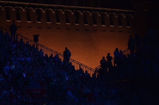 Spasskaya Tower 2016 international military music festival closing ceremony