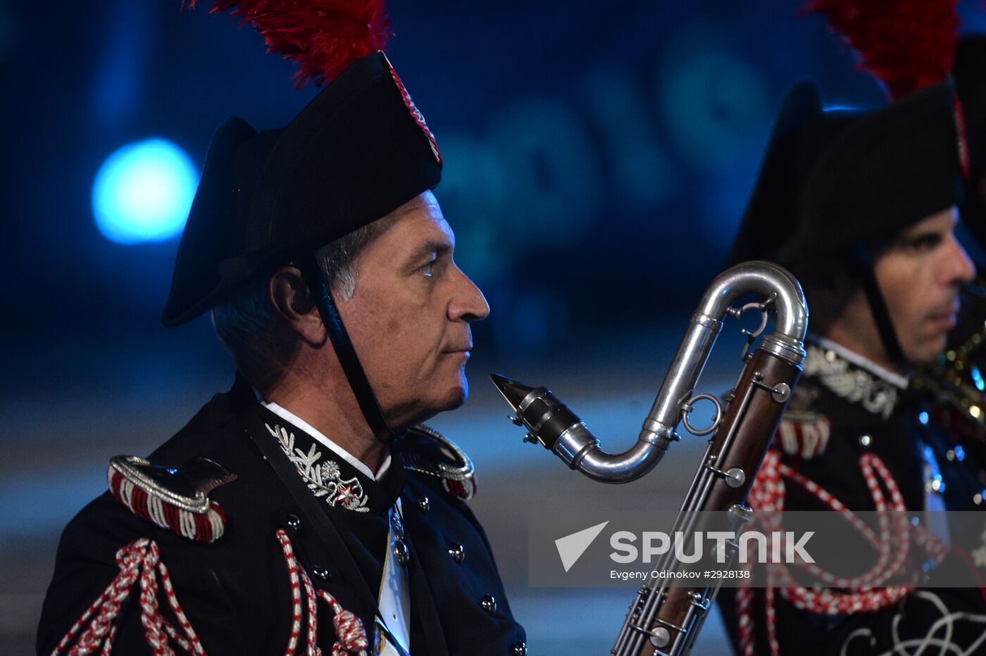 Spasskaya Tower 2016 international military music festival closing ceremony