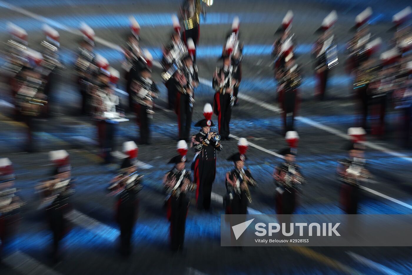 Spasskaya Tower 2016 international military music festival closing ceremony