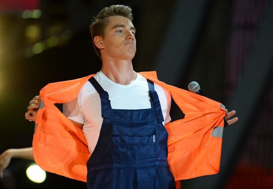 New Wave 2016 international contest of young pop singers. Day Two