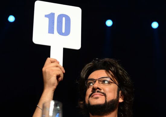 New Wave 2016 international contest of young pop singers. Day Two