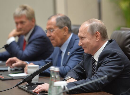 Russian President Vladimir Putin visits China. Day Three