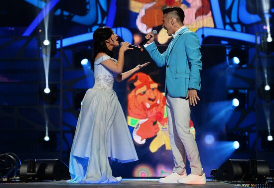 New Wave 2016 international contest of young pop singers. Day Two