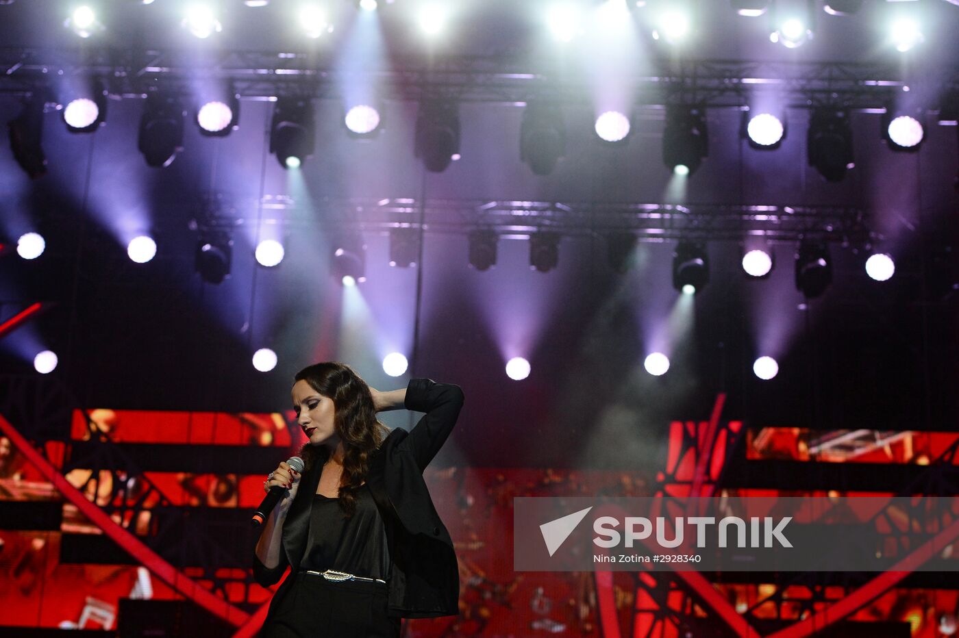 New Wave 2016 international contest of young pop singers. Day Two