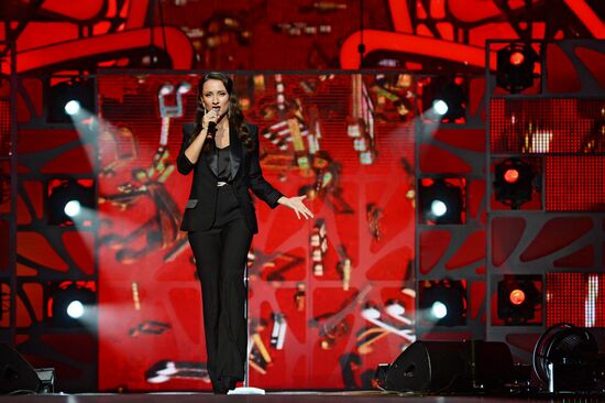 New Wave 2016 international contest of young pop singers. Day Two