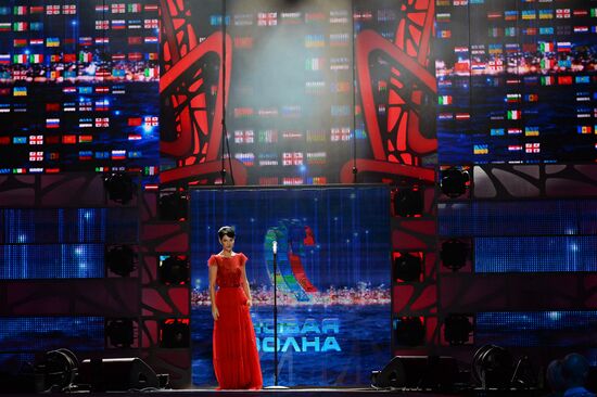 New Wave 2016 international contest of young pop singers. Day Two