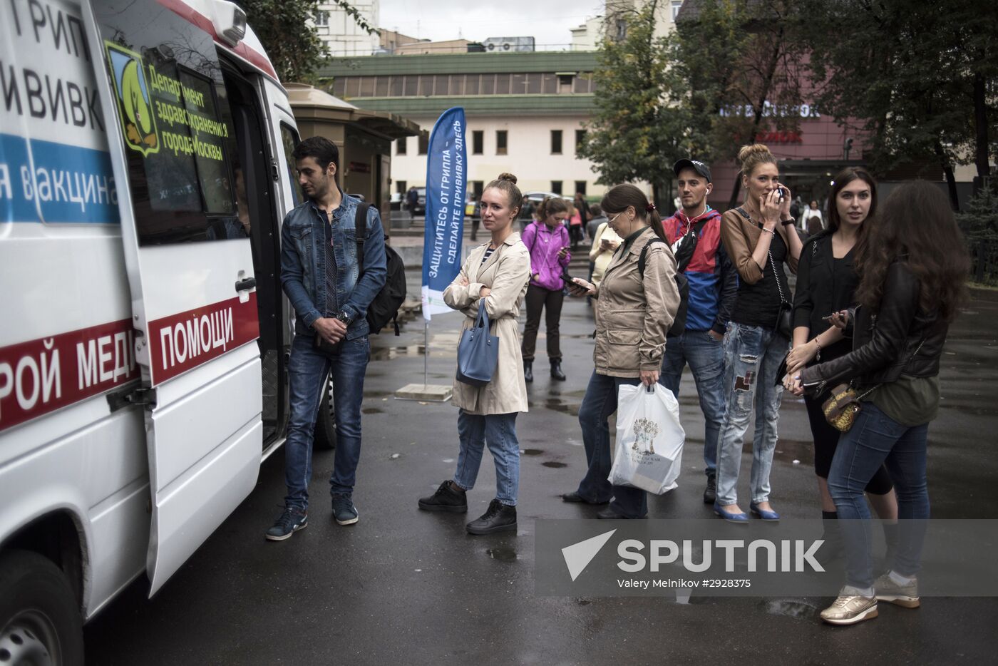Mobile vaccination stations