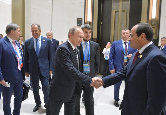 Russian President Vladimir Putin visits China. Day Three