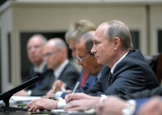 Russian President Vladimir Putin visits China. Day Three