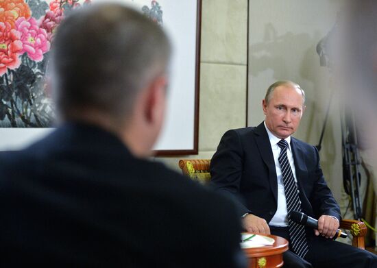 Russian President Vladimir Putin visits China. Day Three