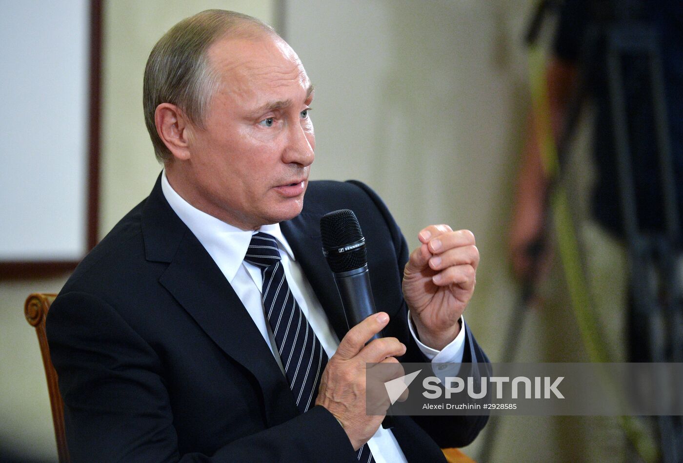 Russian President Vladimir Putin visits China. Day Three