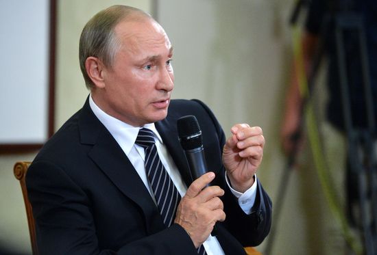 Russian President Vladimir Putin visits China. Day Three
