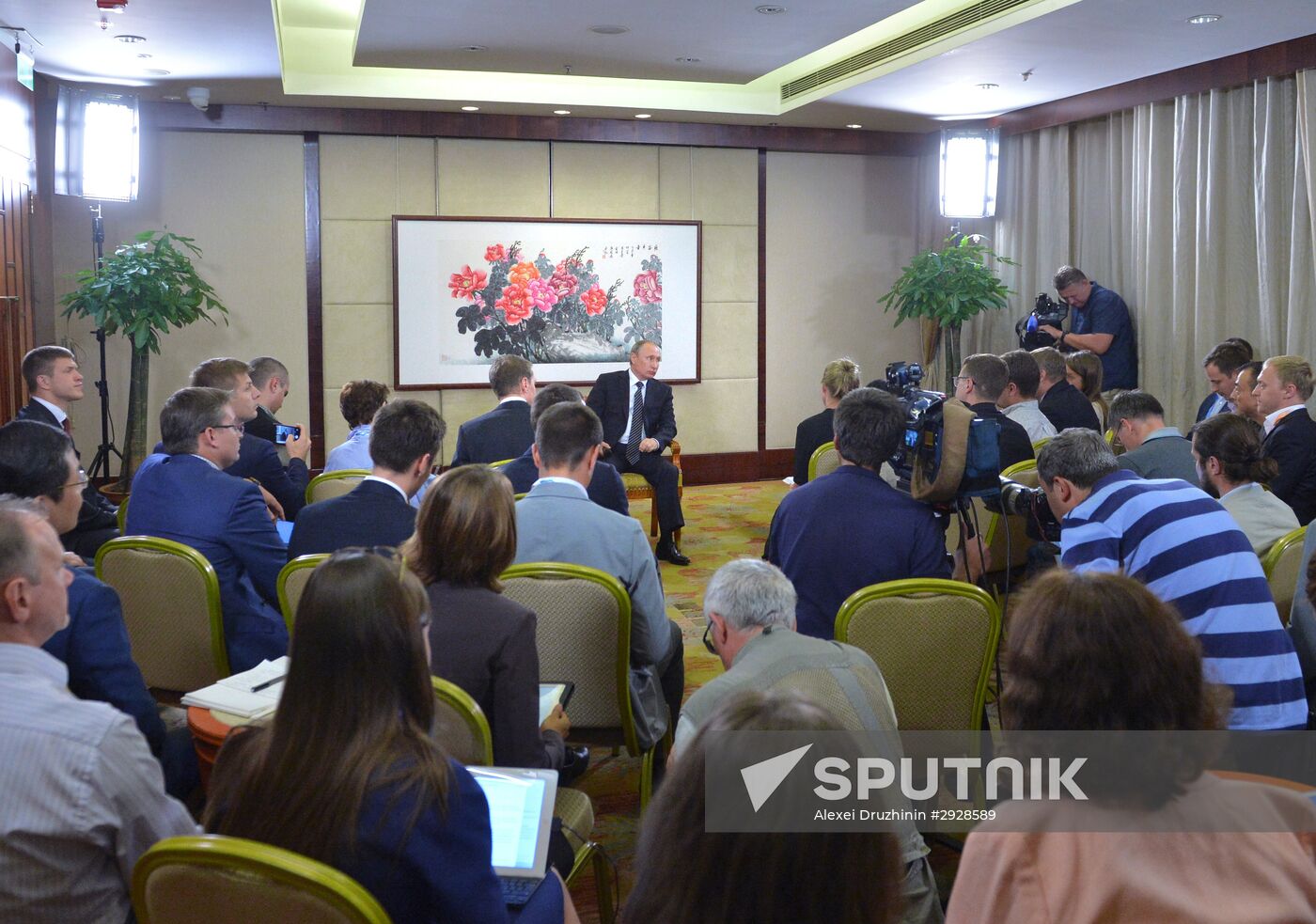 Russian President Vladimir Putin visits China. Day Three