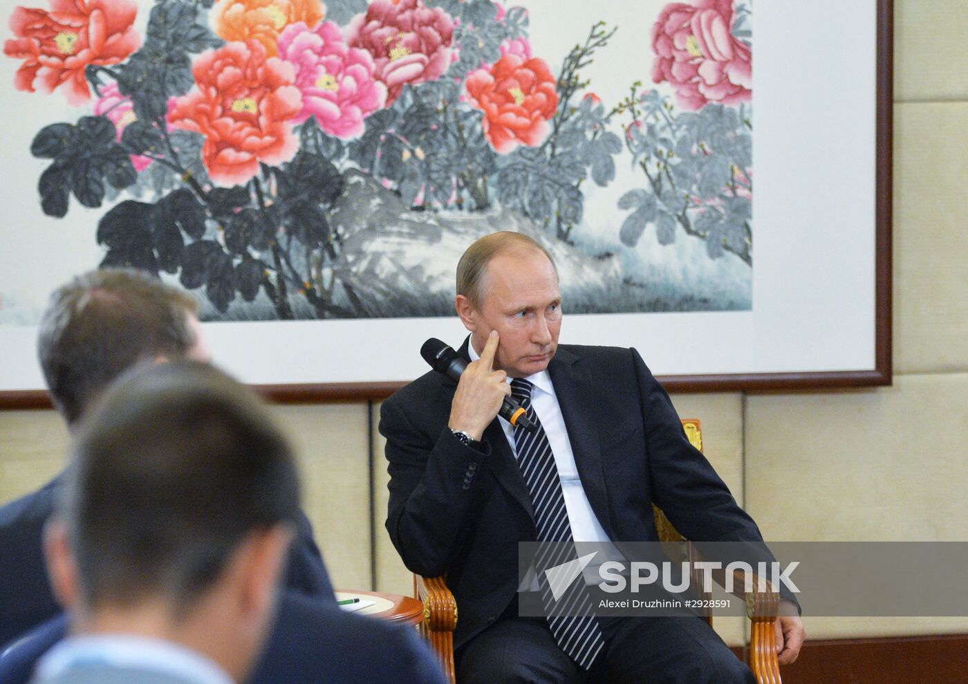 Russian President Vladimir Putin visits China. Day Three