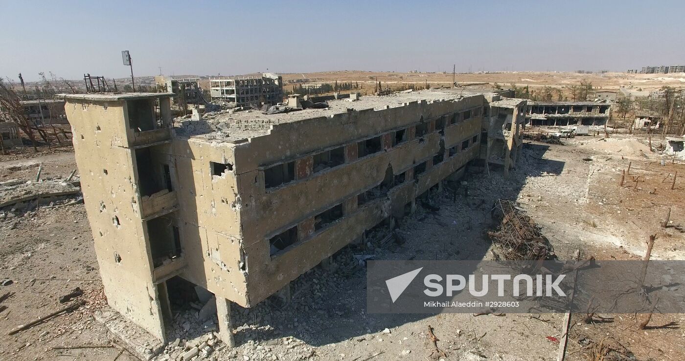 Syrian army cleans out Aleppo military school premises of terrorists