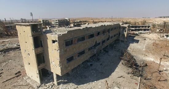 Syrian army cleans out Aleppo military school premises of terrorists