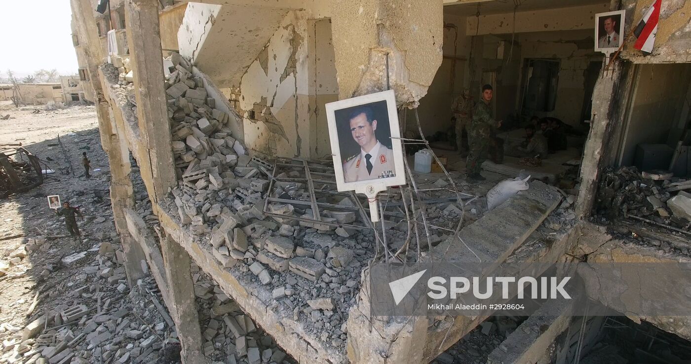 Syrian army cleans out Aleppo military school premises of terrorists