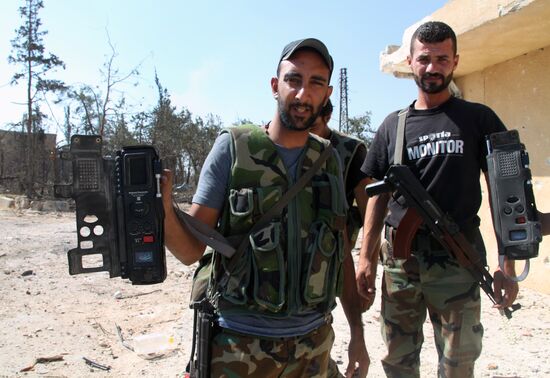 Syrian army cleans out Aleppo military school premises of terrorists