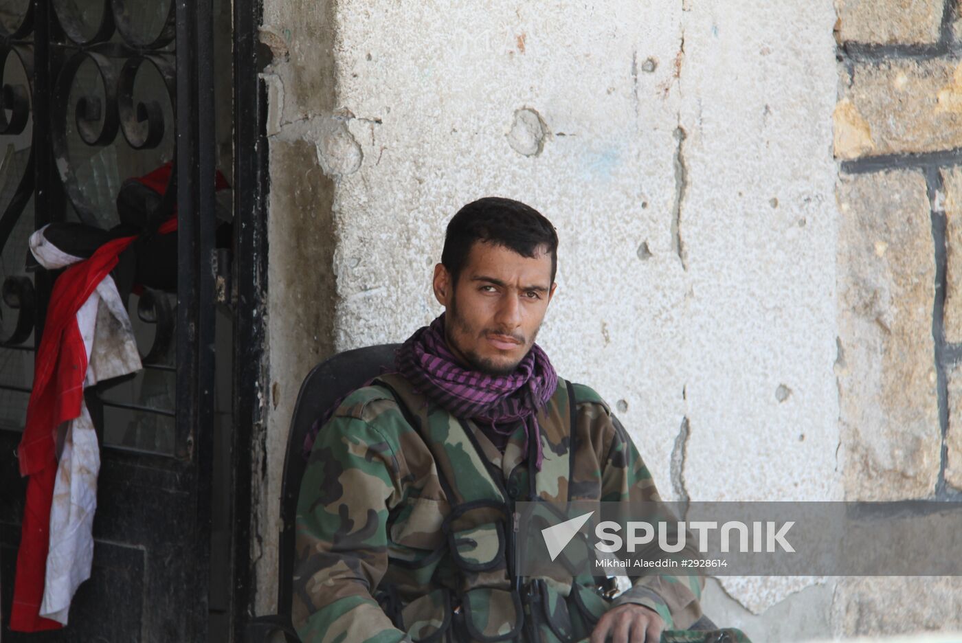 Syrian army cleans out Aleppo military school premises of terrorists