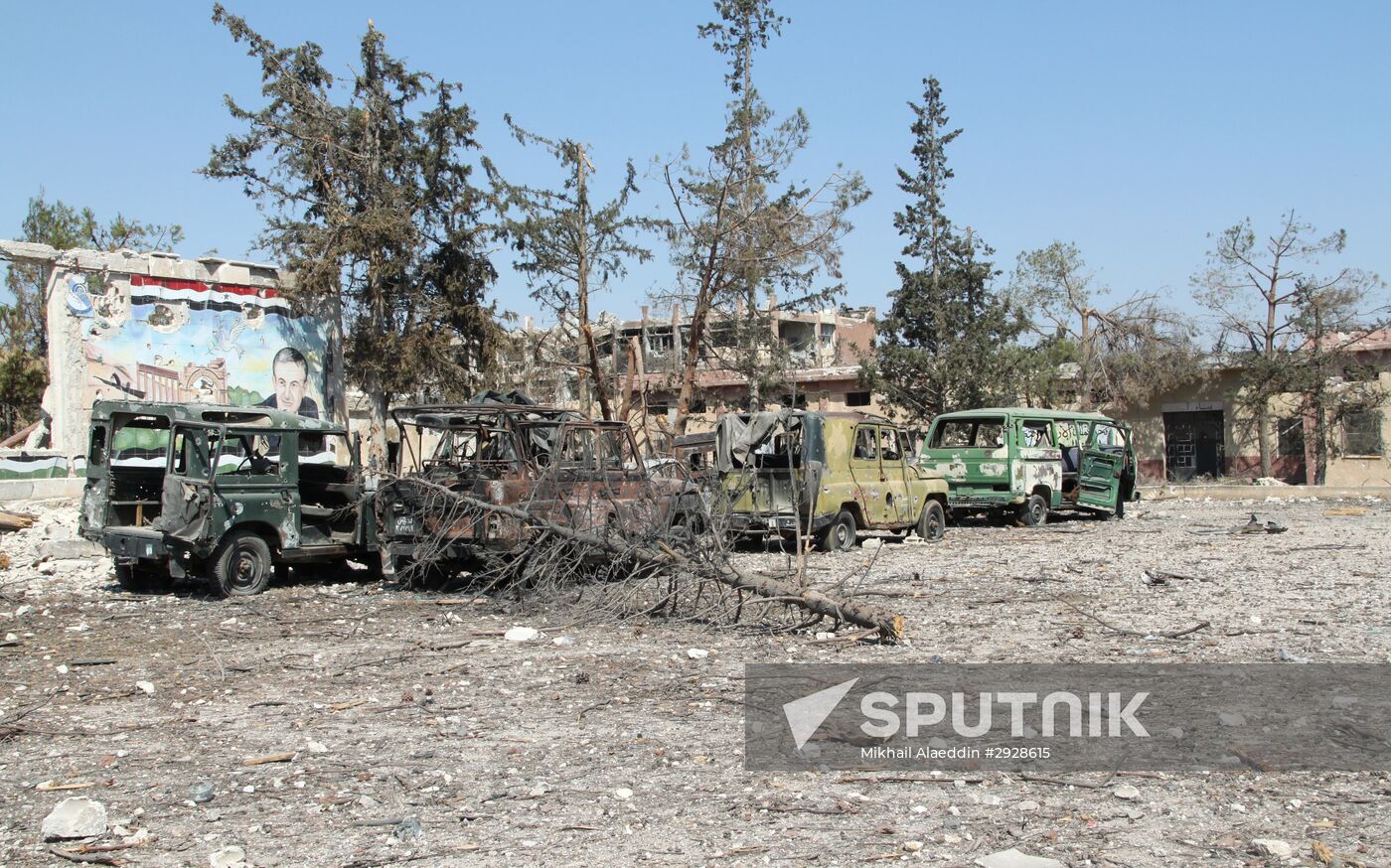 Syrian army cleans out Aleppo military school premises of terrorists