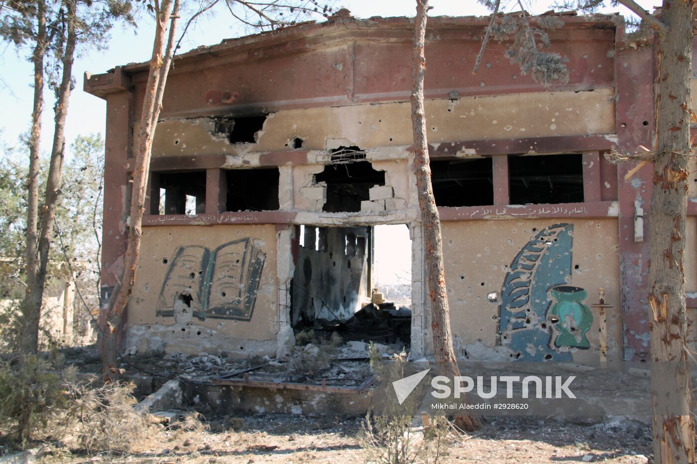 Syrian army cleans out Aleppo military school premises of terrorists